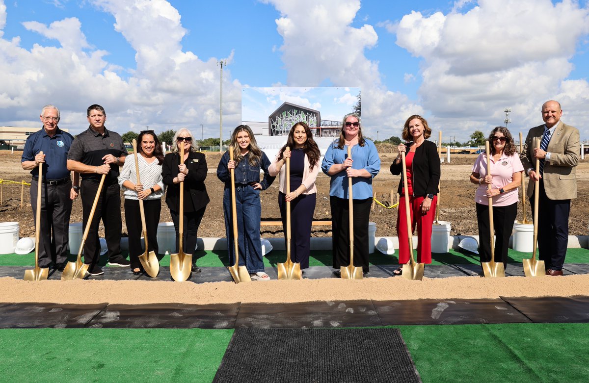 Members from the Education Foundation at the groundbreaking day for Williams Elementary!🥳 We are so excited to see what this new chapter holds for staff, students, and the community!💙