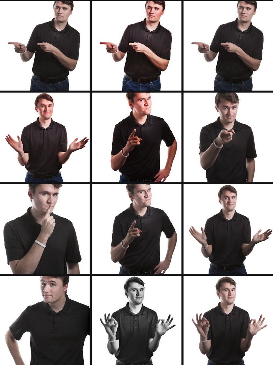 tylerbowyer's tweet photo. This was one of the first big photo shoots that was done in the early @TPUSA days with Charlie.

These ended up on different quote graphics and memes that went very viral and helped introduce the GREAT Charlie Kirk to the world.

Maybe we’ll find and post some of them! https://t.co/49LEiYi1Pu