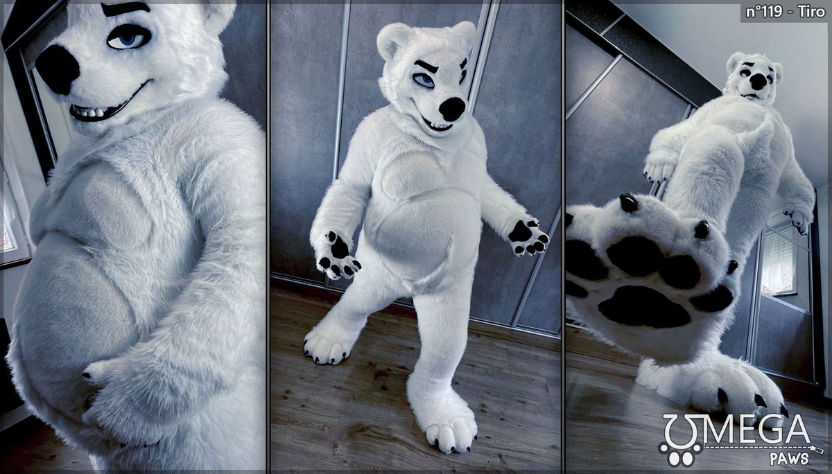 New creation: Tiro, a polar bear 🐻‍❄️
He inspires ease and confidence in his approach, but he nonetheless makes the ground shake XD