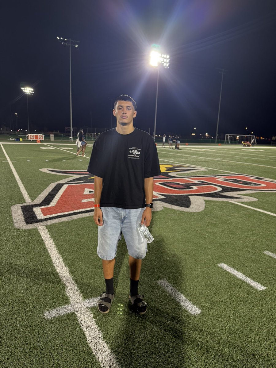 Thank you <a href="/KelleyBeMoore/">Kelley Moore</a> for the game day visit had a great time watching <a href="/firestormfb/">ACU Football 🔥</a> <a href="/coach_sallen/">Sergio Allen</a>