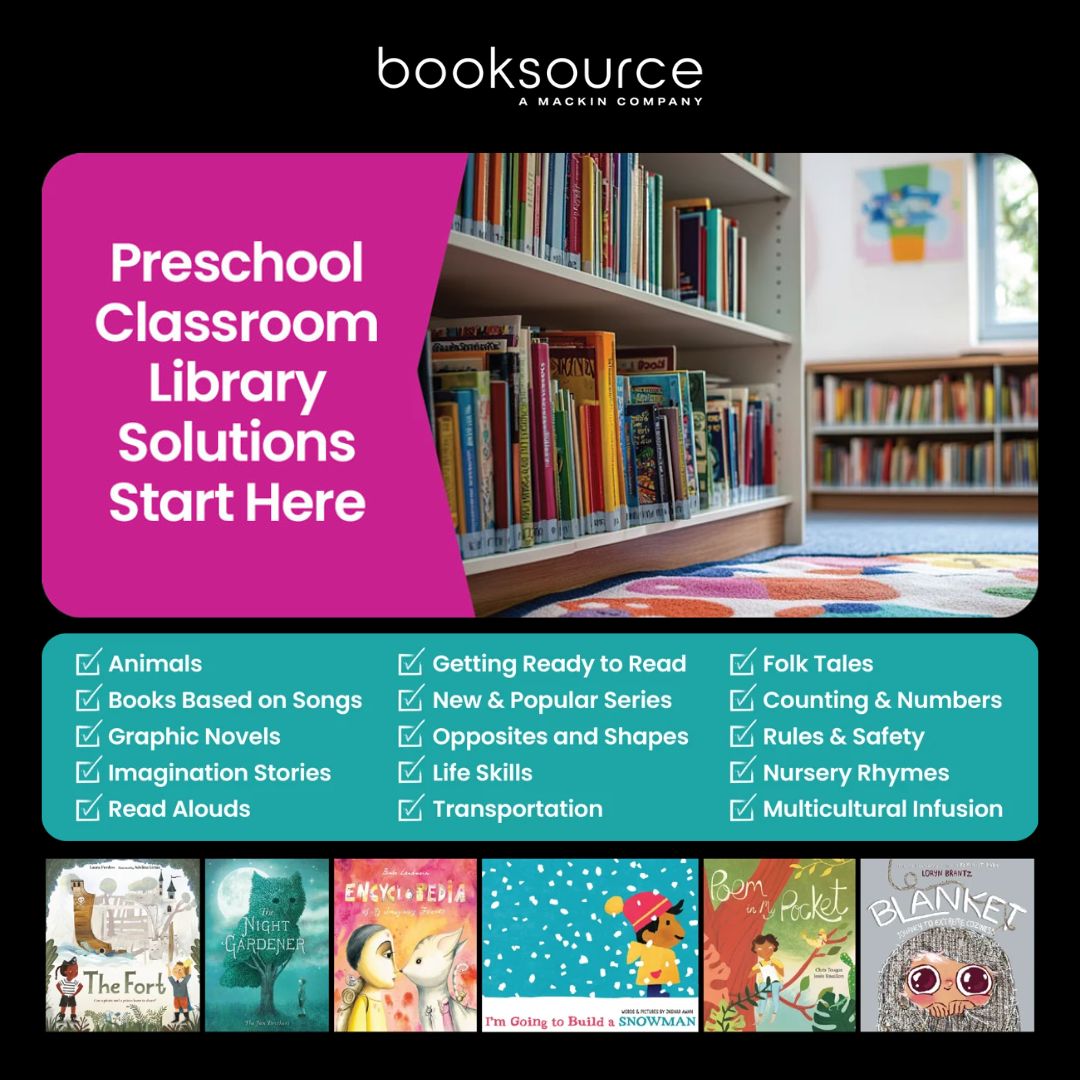 Booksource's tweet image. Preschool #ClassroomLibrary Solutions To Start The Year Off Right! Choose from a high-quality selection of titles spanning a range of genres, available in 100-book, 300-book, and 500-book classroom library options.
Explore Preschool Classroom Libraries: buff.ly/BDJg2E5