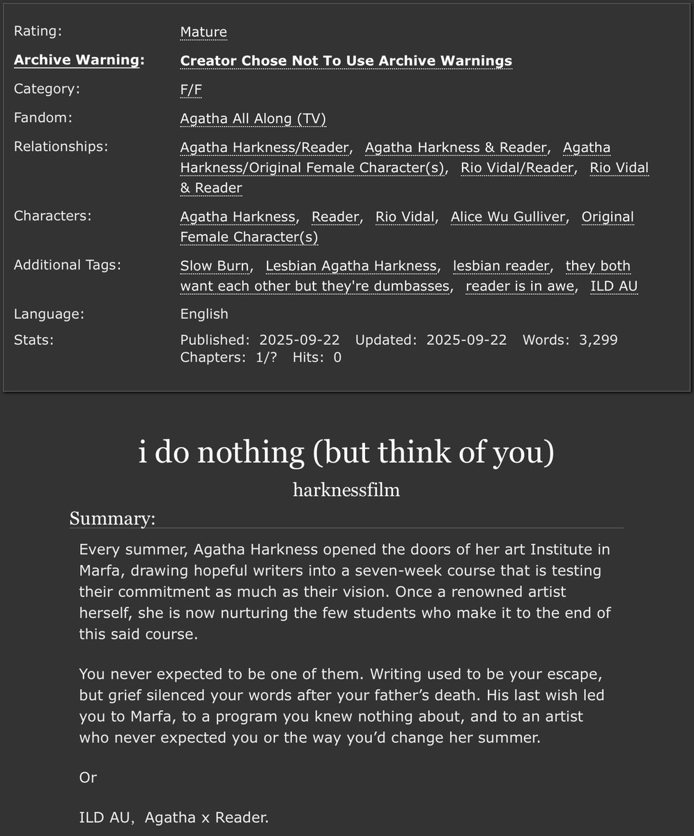 m0th3rhahn's tweet photo. "i do nothing (but think of you)"
chapter one is now live! 

https://t.co/vz2Q9uVVp6 https://t.co/nDgm6NGZbo