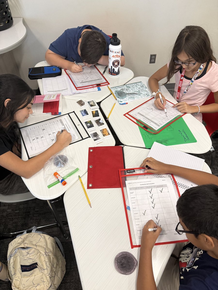 Ms_Proulx's tweet photo. Students completed a self-evaluation today about their personal experience and knowledge of various natural disasters and then found their “sole-mates” to share about how they have been impacted! #ExploreB4Explain #KMSCougarPride @humble_SocSt https://t.co/gSJjLtJc0M