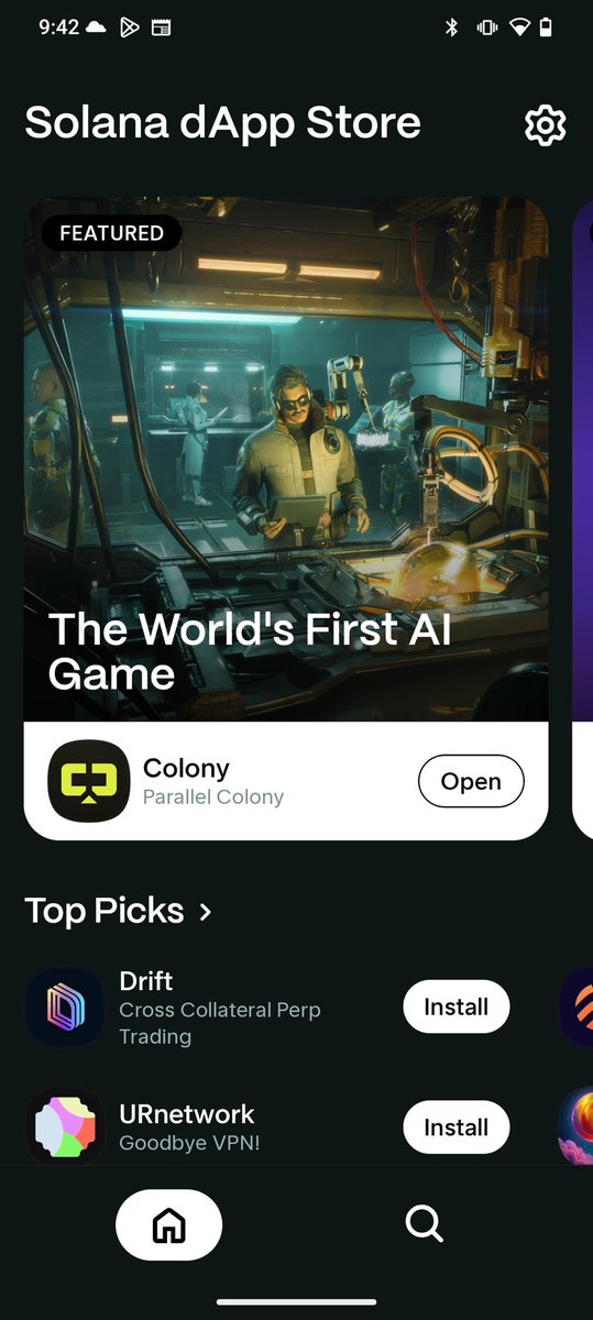 templecrash's tweet image. Big first step for the Colonists!  
@ParallelColony 🤝 @solana @solanamobile