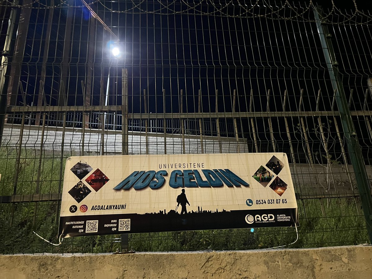 ❝Üniversitene hoş geldin, Alanya’da kampüslerde Biz Varız!❞

Alanya Alaaddin Keykubat Üniversitesi çevresinde, öğrenci kardeşlerimizi karşılamak için “Üniversitene Hoş Geldin” pankartlarımızı astık.