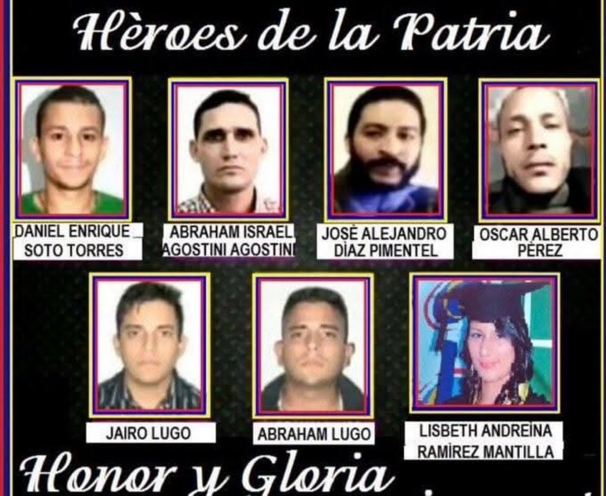 🚨 PROHIBIDO OLVIDAR 🚨
El 15 de enero de 2018 el régimen asesinó en El Junquito al inspector Óscar Pérez y a sus compañeros, pese a que se habían RENDIDO.

🔥 Los bombardearon, los ejecutaron extrajudicialmente y luego manipularon la verdad ante el mundo.
Ese día quedó