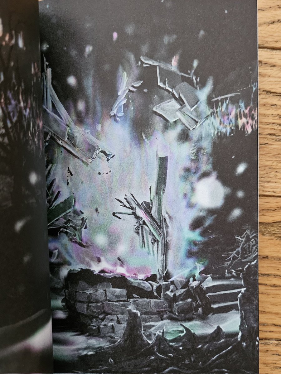 "The Colour Out of Space," by H.P. Lovecraft; adaptation and artwork by Gou Tanabe. 

Some weeks ago, I posted about Tanabe's adaptation of HPL's "Call of Cthulhu." At that time, I stated that it was the finest adaptation of HPL's work that I'd ever seen in any medium - comics,