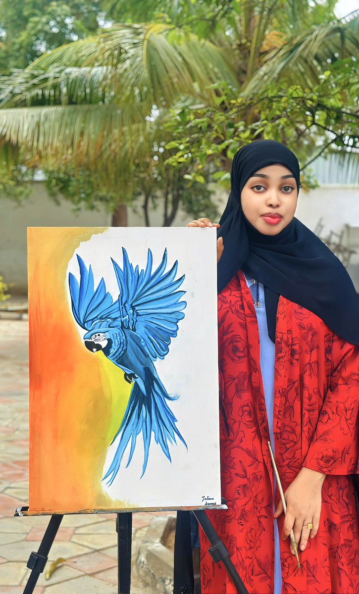 Bandhigga <a href="/SIMADUniversity/">SIMAD University</a> ee Campus Experience Day.

#Painting #Art