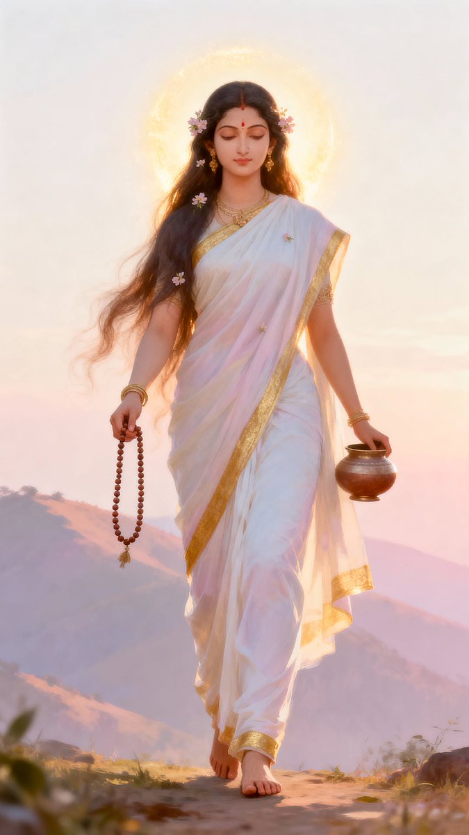 Geetashloks's tweet photo. Can you reply me with Jai maa Brahmacharini 🤍 https://t.co/JWzWpP7w9C