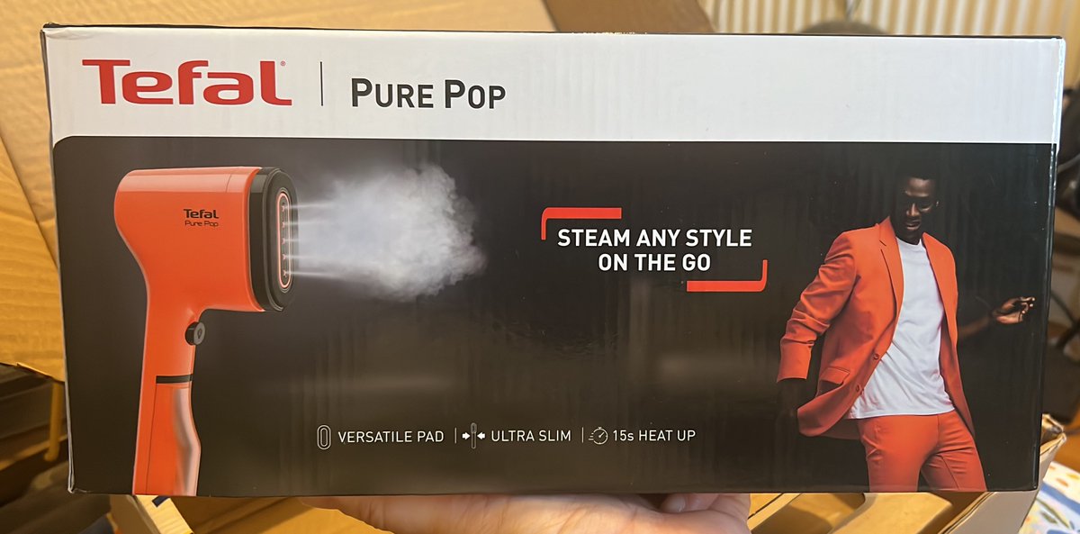 Bir süredir buharlı el ütüsü arıyordum. Vatan’da Tefal’in el ütüsüne denk geldim. İndirimden 1500₺’ye aldım. Düşünenlere tavsiye ederim. Gerçekten iş görüyor. 

#Tefal DT2022