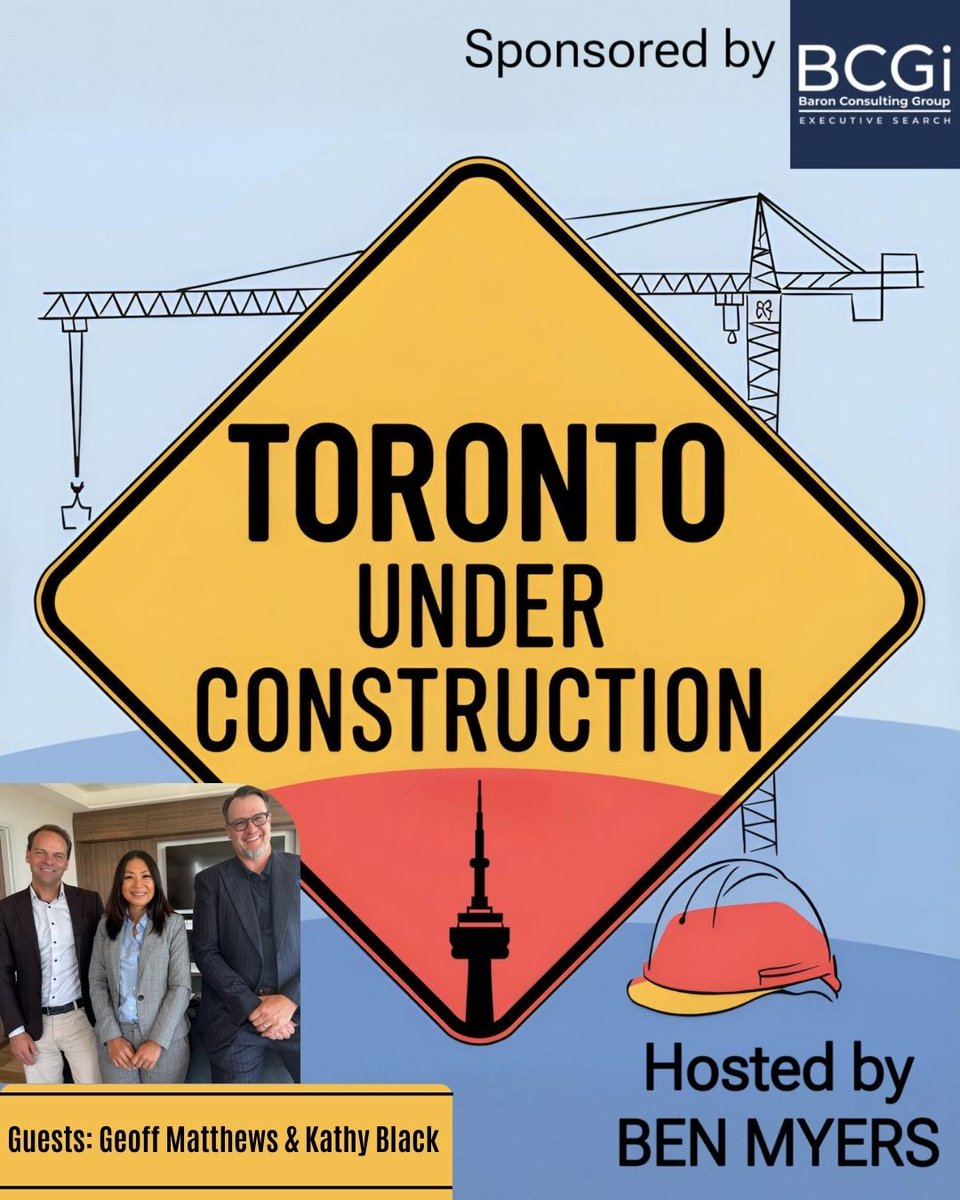 Episode 93 of the TUC Podcast is out w/ Geoff Matthews of <a href="/CDDevelopments/">Capital Developments</a> &amp; Kathy Black of <a href="/FieraRealEstate/">Fiera Real Estate UK</a> - we chat about options for developers in today's market &amp; real estate capital flows. 

Have a listen. 

Sponsored by BCGi Executive Search 

#ToRE

podcasts.apple.com/ca/podcast/epi…