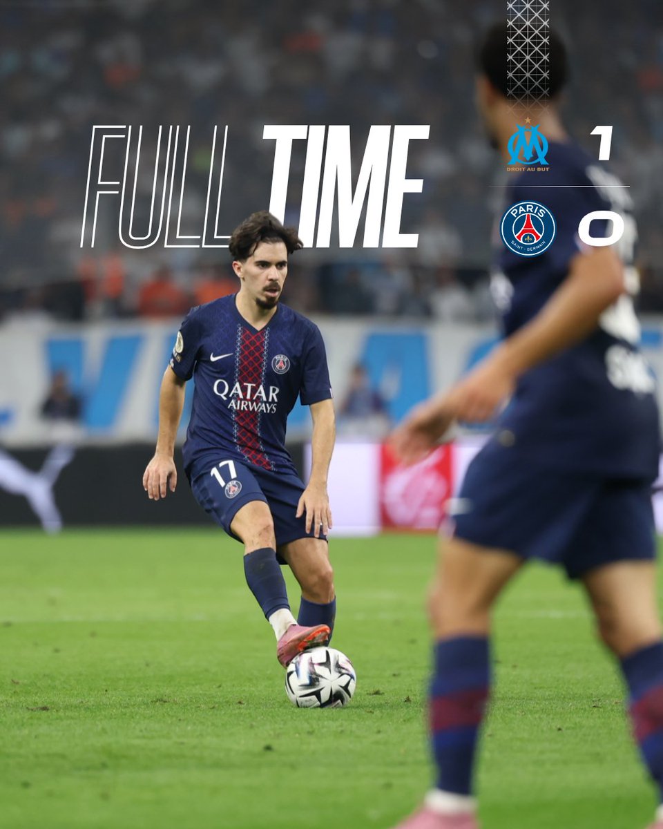 ⏱️ 95'

C'est terminé à Marseille. 

1️⃣-0️⃣ I #OMPSG - <a href="/Ligue1/">Ligue 1 McDonald's</a>