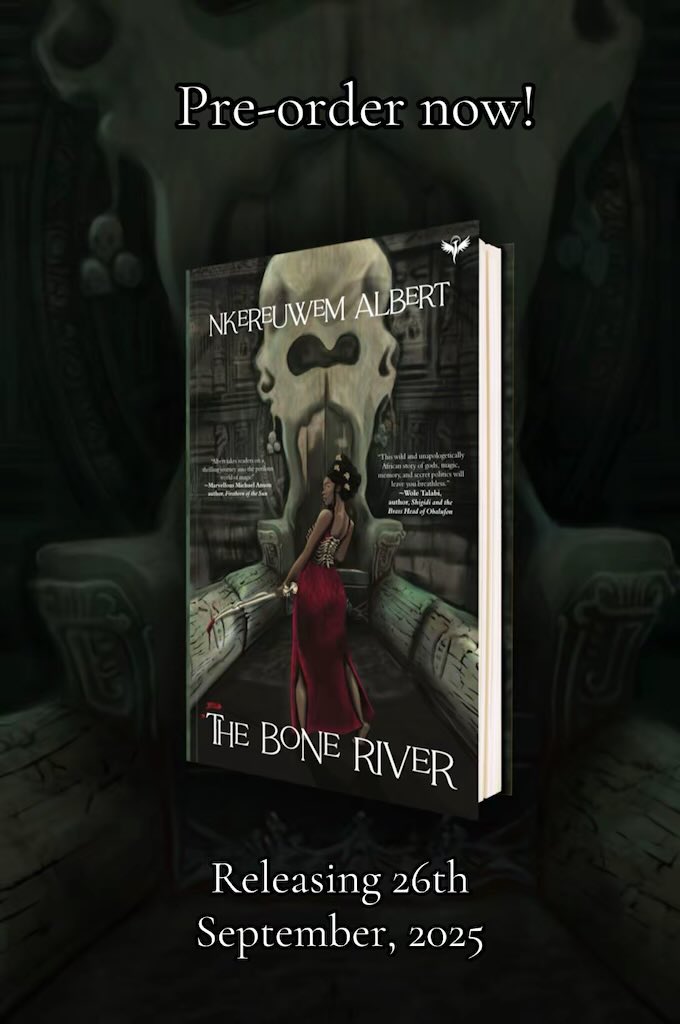 The Bone River 🐍 is out in FOUR DAYS!

Preorder here: ouidalagos.com/product/pre-or…