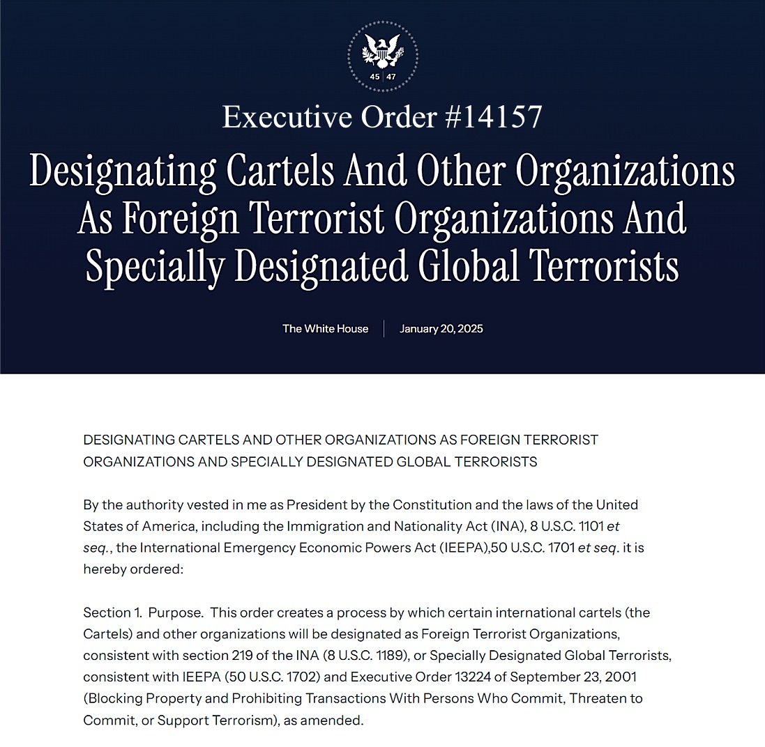 iontecs_pemf's tweet photo. @skillz17q Bro is an international Common Law Attorney -had to read 👉500 law books- says the fake government (& their Maritime courts/fake police forces) are now designated as 👉TERRORISTS to be prosecuted at GITMO.
EO #14157 was signed DAY ONE of the Trump Admin!
https://t.co/7zQAnpvkap https://t.co/Ean8odqi7X