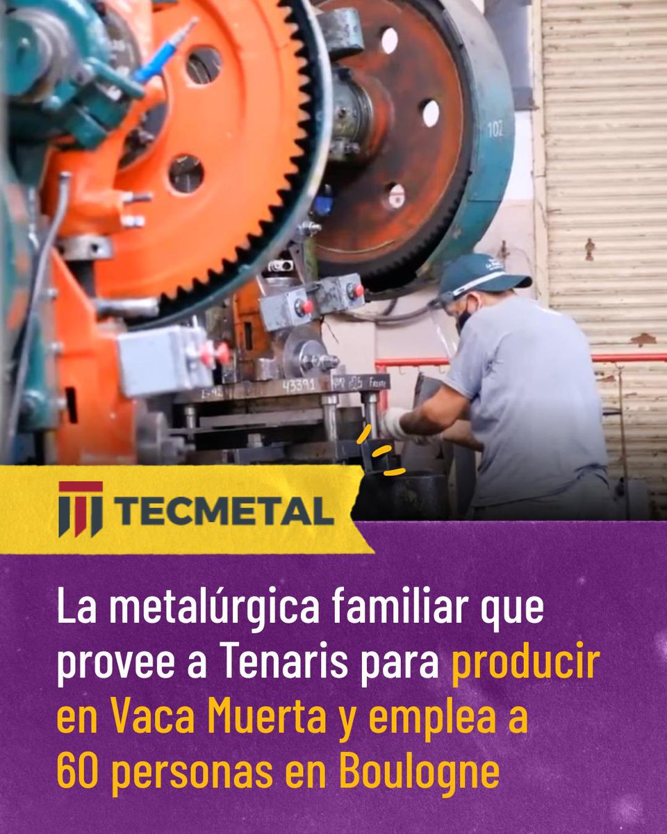 Fundada en 1961 en Boulogne, TecMetal es una empresa metalúrgica familiar que integra las cadenas de valor automotriz y petrolera. Provee a <a href="/Tenaris_ar/">Tenaris Argentina</a> para la producción en Vaca Muerta, y actualmente en su planta de producción trabajan 60 personas.