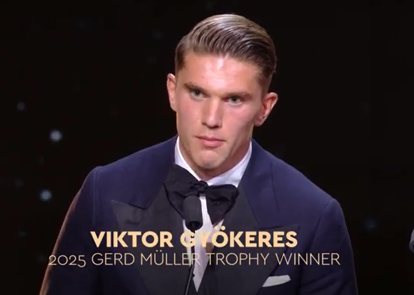 Viktor Gyokeres at Ballon D'or:

"To be able to stand here is amazing. I was always hungry for goals. It's honour to receive (best striker) award. It' been a lot tough moment, but still I stand here.

Now I start new stage in my career at Arsenal., create some special memories."