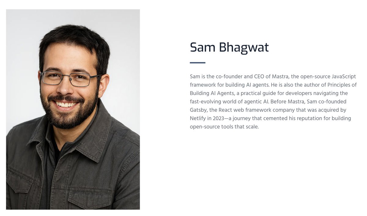 mastra ceo <a href="/calcsam/">Sam Bhagwat</a> is a keynote speaker for this year's <a href="/practicalaisum/">practicalaisummit</a> (oct 2-3)

fully virtual conf — come say hi!