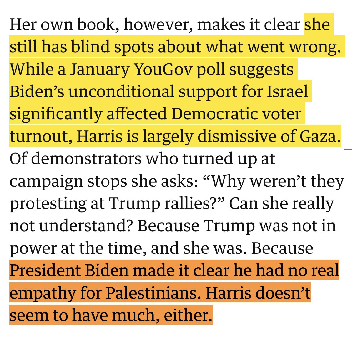 Like Trump and Biden, Kamala has a psychopathic level of narcissism and lack of empathy.

She still just doesn't get it. She's being bribed not to.