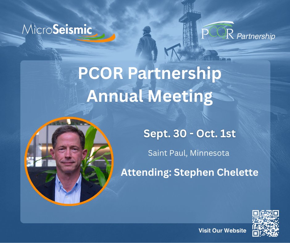 Micro_Seismic's tweet image. Keeping a pulse on the CCUS industry!

Stephen Chelette will be attending the PCOR Partnership Annual Meeting next week held in Saint Paul, Minnesota, Sept. 30th - Oct. 1st. 

#pcor #carboncapture #CCUS #technology #network #sustainability