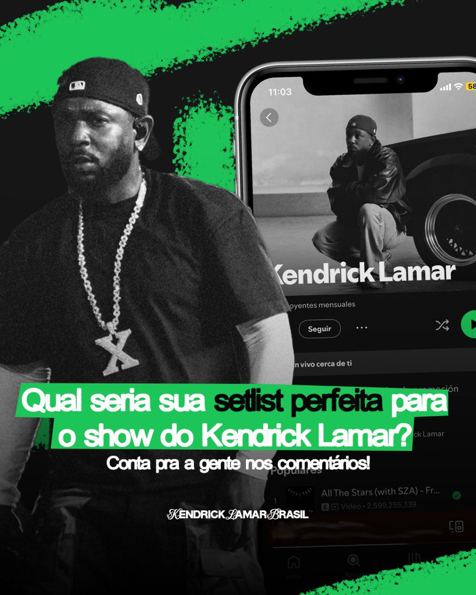 Kendrick Lamar Brasil tweet media