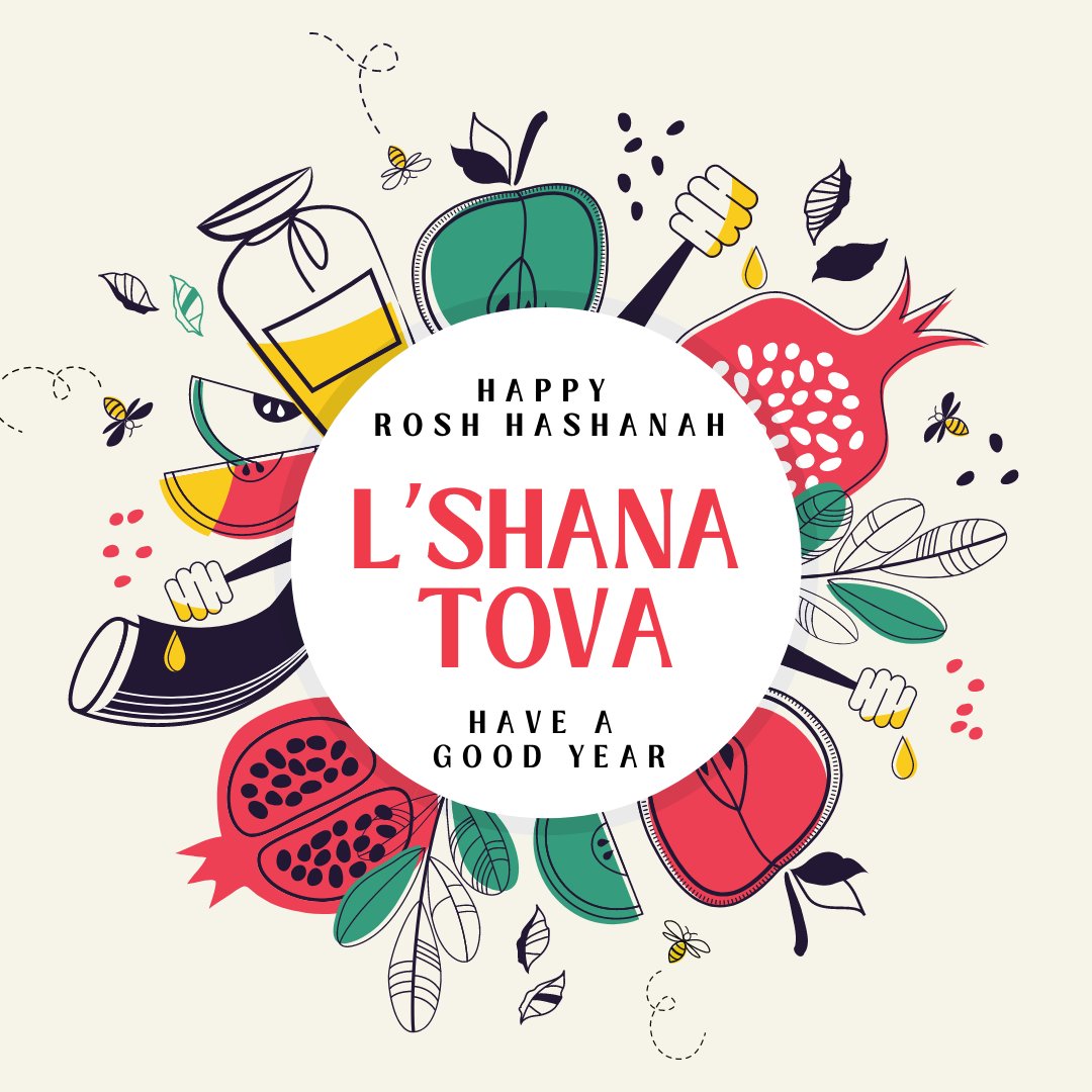 This evening marks Rosh Hashanah, the celebration of the Jewish New Year. This two day holiday is considered a time to reflect and repent in anticipation of the coming year.

Wishing all who celebrate a wonderful, cheerful and blessed Rosh Hashanah!