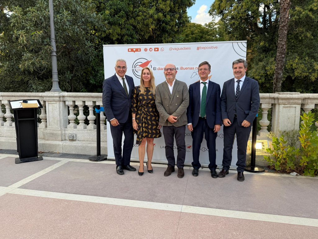 Mtnezparamo's tweet image. XXX Aniversario Galardones Grupo Vaguada reconociendo personas e instituciones que trabajan por construir un mundo mejor. @madrid premiado  Galardón Urbanismo Sostenible Madrid 360 @fernandezsj @MalvarezNadia @carlosizqtorres @JuanPenaOchoa @MariMarBlanco_ Gracias @EvaRoblescom