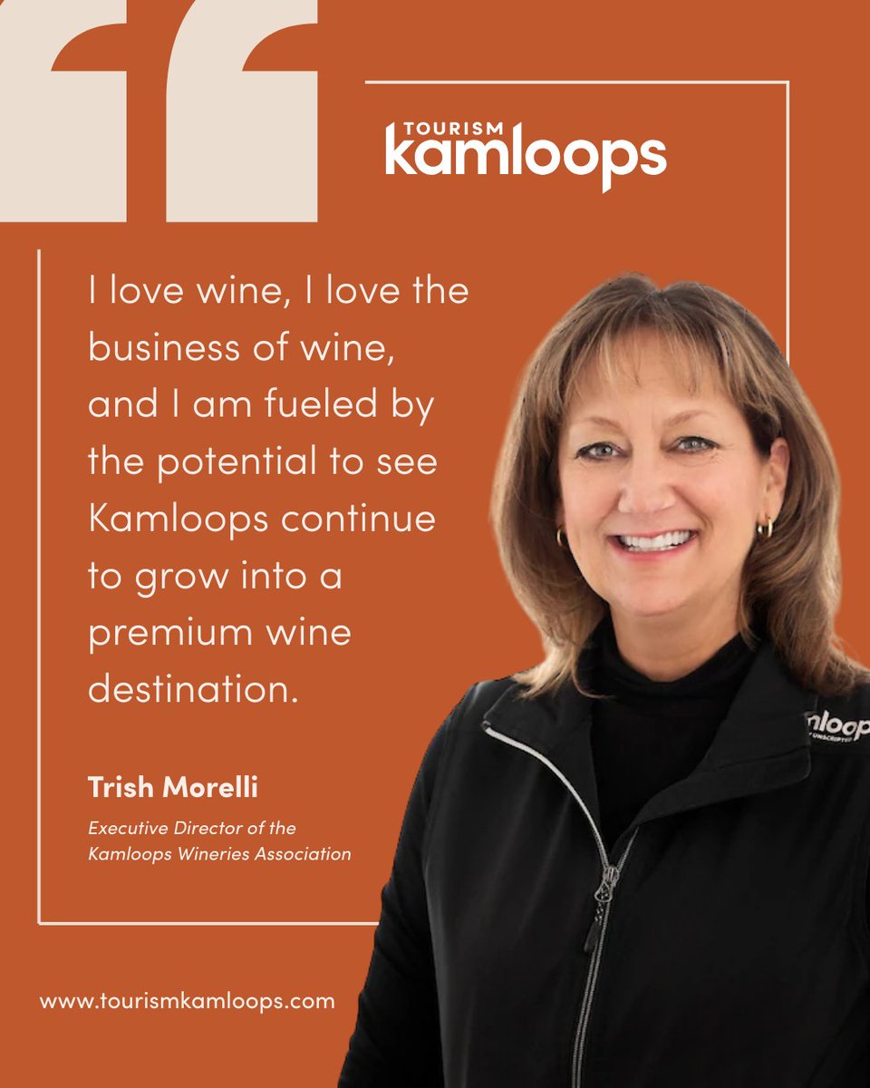 From vineyard to vision, Trish Morelli is championing Kamloops as BC’s next great wine destination. Her passion for local producers and agritourism is turning curiosity into community pride, one pour at a time.

tourismkamloops.com/industry/blog/…