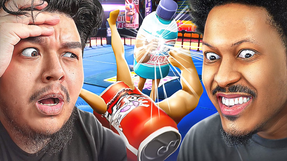 I CHALLENGED A SUPER SMASH PRO TO THIS FIGHTING GAME... | Super Drink Bros. w/ Berleezy 
youtu.be/IAjIG2UPL90