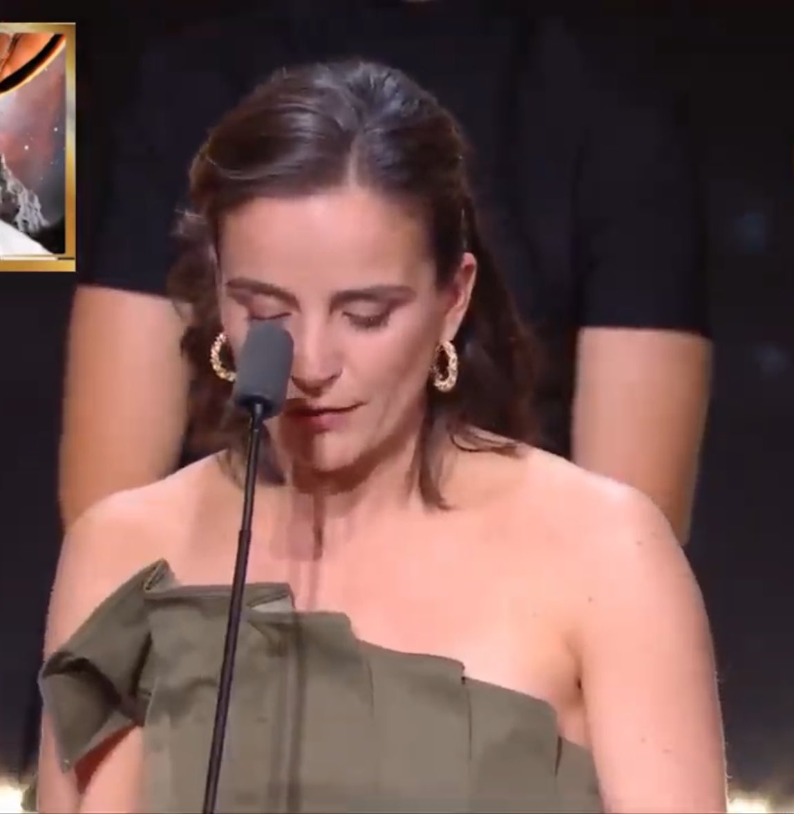 can’t even reach the mic but that’s our gaffer!!