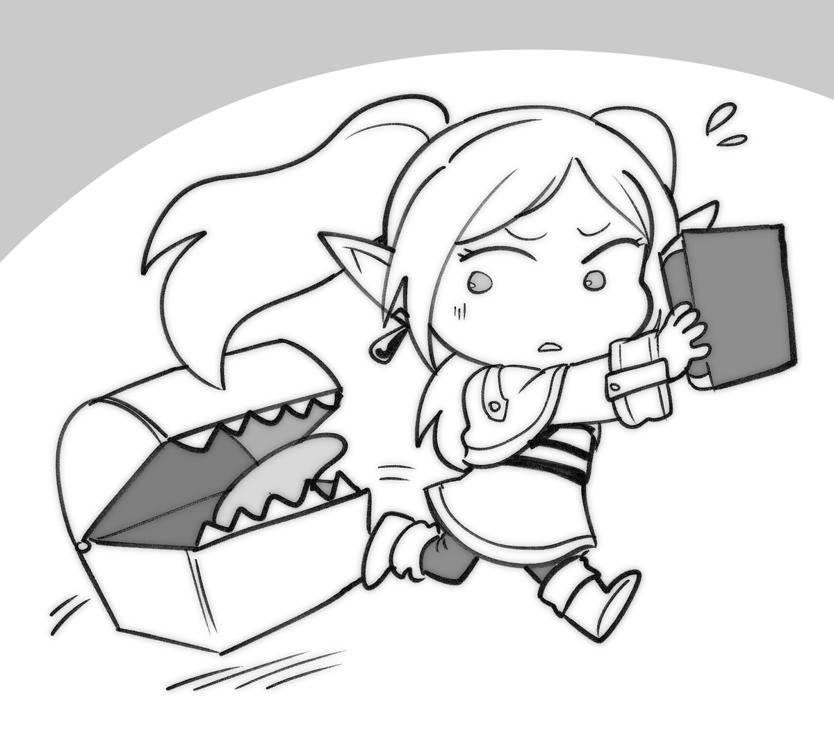 still open for 2 or 3 more of the quick $20 doodle comms! adding props just adds $5

DM if interested! 