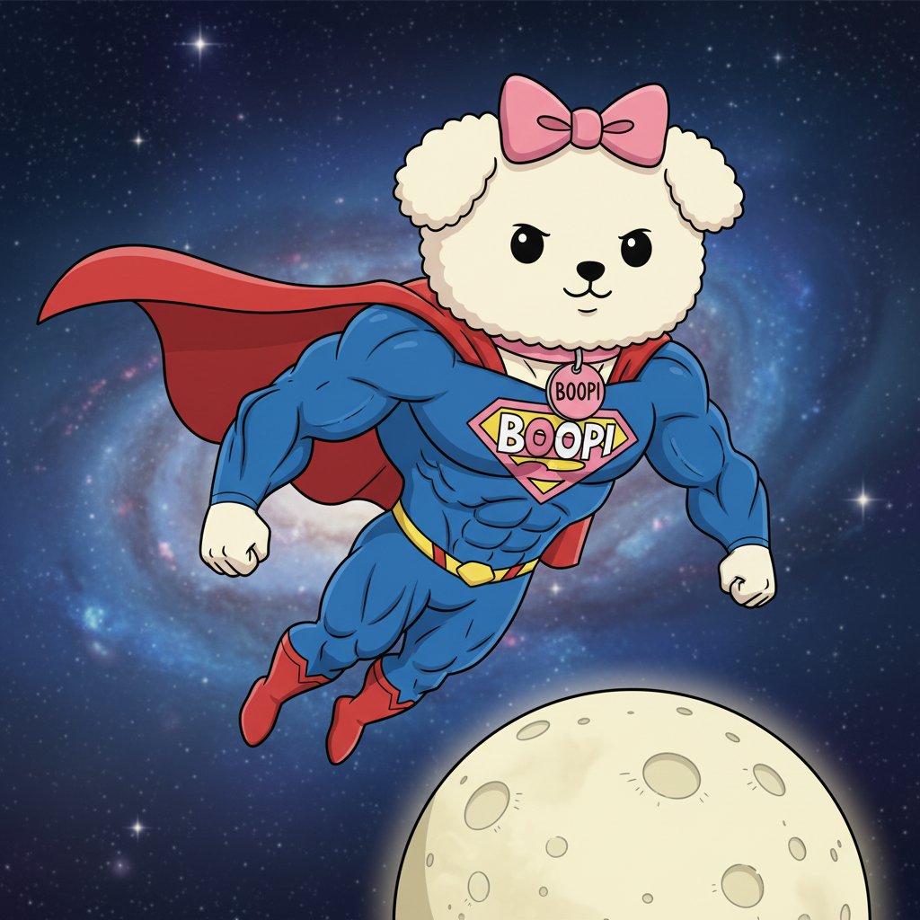 🦸‍♂️🐶 $BOOPI isn’t just a memecoin… it’s a SUPERCOIN 💎✨
The hero crypto deserves is here.
🐶❤️ Powered by community.
💪 Fueled by strength.
🚀 Destined for the moon.
$BOOPI is unstoppable 🦸‍♂️🌙
#BOOPI #ToTheMoon <a href="/BoopiOnSOL/">BOOPI</a> <a href="/MrOriginalKhan/">𝕂ℍ𝔸𝔸ℕ💜</a> <a href="/TripletAlpha3/">♟️TRUTH-Serum</a> <a href="/AlphadogETH/">AlphaDog</a>