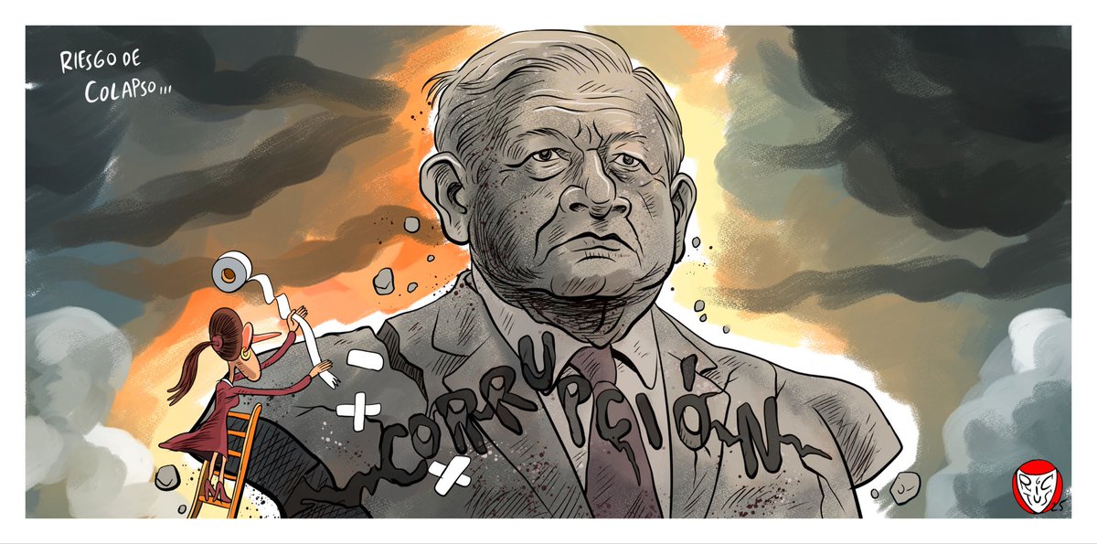 No hay curitas (ni distractores) suficientes para tapar la monumental corrupción de <a href="/lopezobrador_/">Andrés Manuel</a>, la 4t y Morena.