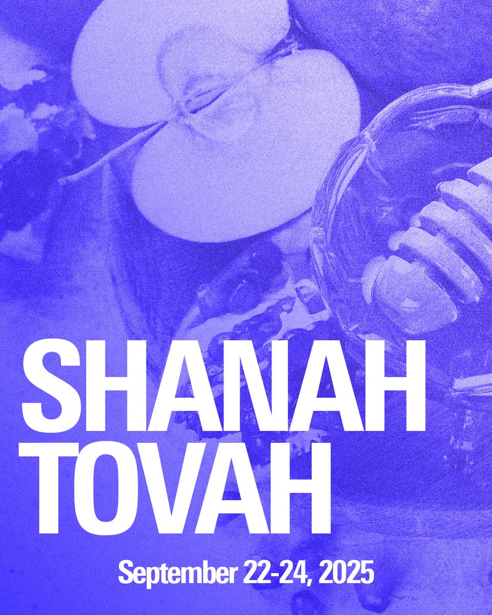 Image for the Tweet beginning: Shanah Tovah! Wishing a happy,