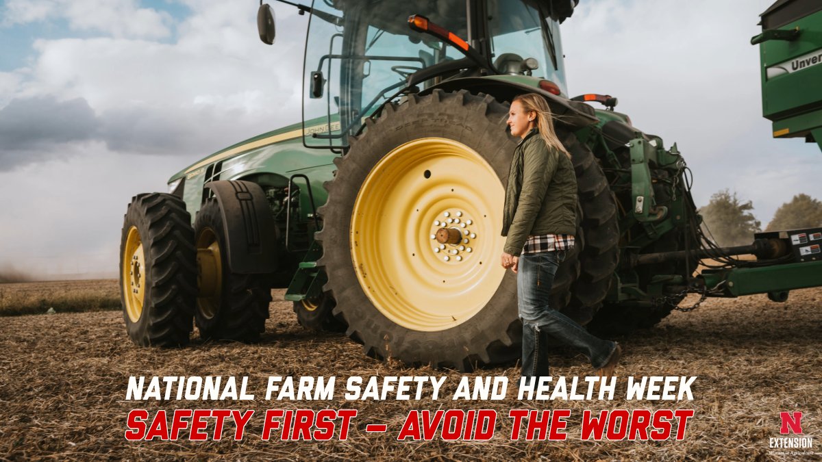 This week, we want to remind you that protecting your health and safety is just as important as the work you do.🚜

<a href="/AgriSafeNetwork/">AgriSafe Network</a> is offering free webinars all week to help farmers, ranchers, and ag workers stay safe and healthy on the job. ›› learning.agrisafe.org/nfshw📲