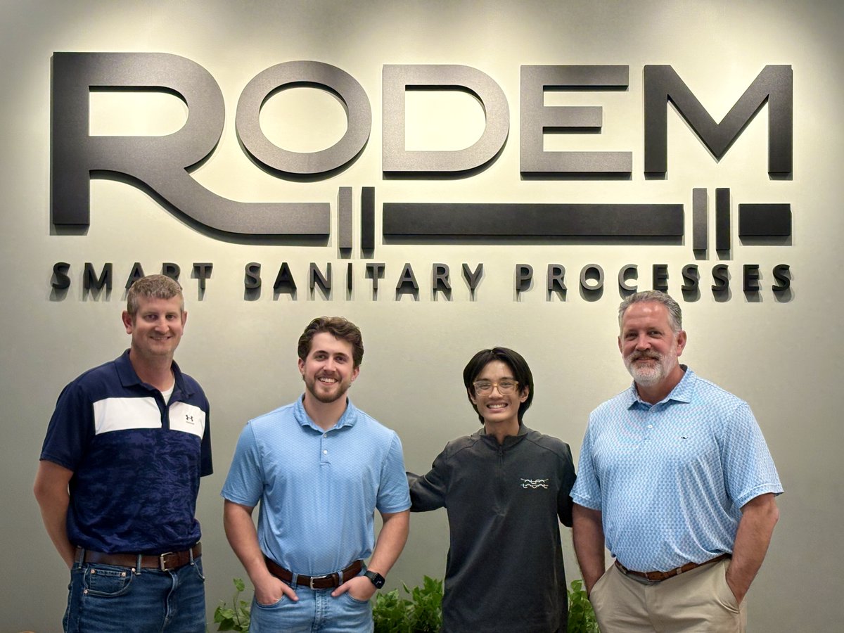 RodemProcess's tweet image. We had the privilege of hosting two participants currently in the Alfa Laval Career Pathways Program. We&apos;re proud to support their participants as they build skills and knowledge for the future of our industry. #CareerDevelopment #Rodem #AlfaLaval

 career.alfalaval.com/early-in-caree…