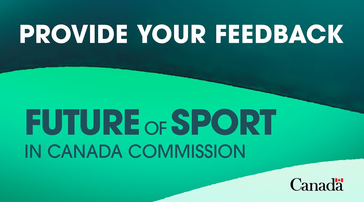 ONE WEEK LEFT📢

The Future of Sport in Canada Commission invites you to provide feedback on the findings and recommendations in the Preliminary Report.

The online feedback form will remain open until September 29, 2025.  

canada.ca/en/canadian-he…