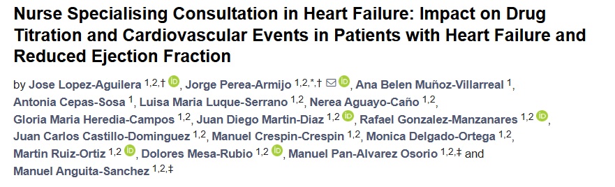 ⚡️Specialized nurse-led consultations🩺in HFrEF lead to better medication titration (ARNI, β-blockers, SGLT2i), ⬇️diuretics, and⬇️reduction in CV mortality ☠️. 
⚠️No impact in LVEF improvement🫀or neurohormonal response. 

#Cardiology #Nursing #HFrEF

🔗mdpi.com/2077-0383/14/1…