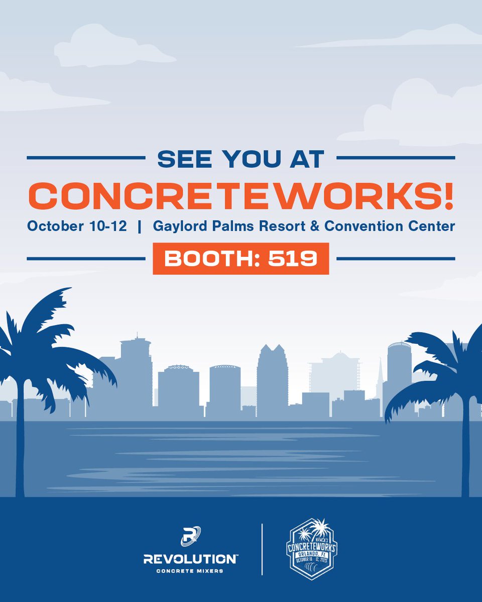 Revolution Concrete Mixers tweet media