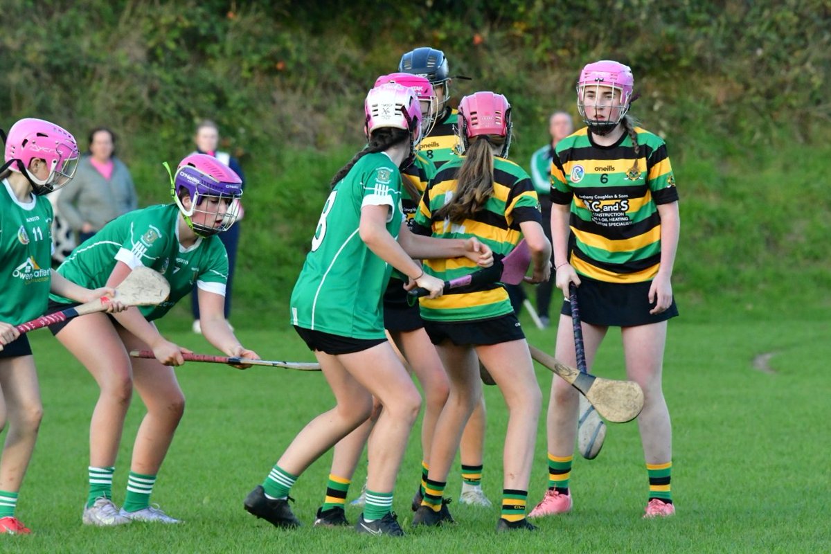 Well done to our U14 team and mentors on their Championship victory over St.Vincents tonight.
<a href="/SeandunCamogie/">Seandún Camogie</a> 
<a href="/CorkCamogie/">OfficialCorkCamogie</a> 
💚🖤💛
