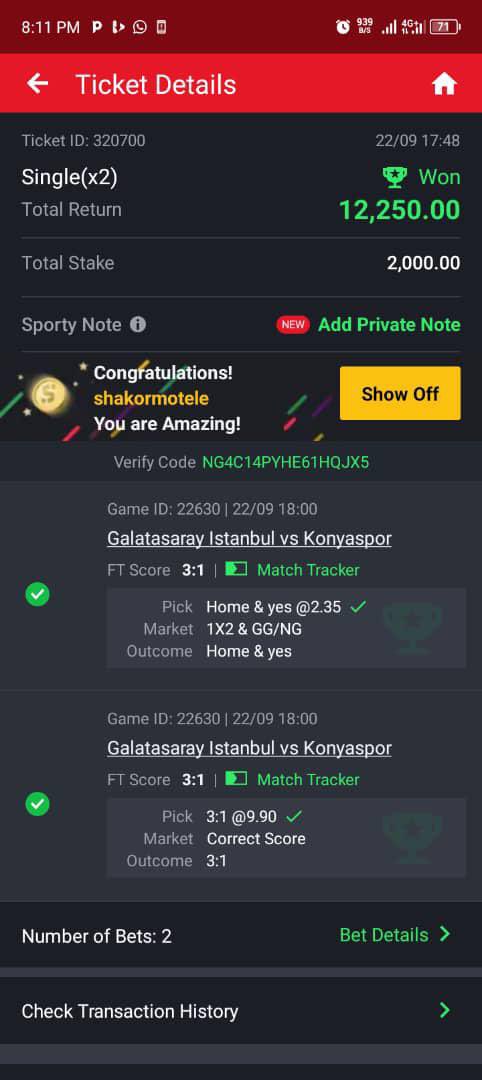 Tell your king 👑 to hide 🙈 when am at  work,,,I will destroy all fucking fake tipster with my winning 🏆 

Time to do it again ❤️💯💯💯💯

Congratulations 🎈🍾🎉 to y’all

Guys kindly inbox 📥 for tonight fixed 👇👇👇👇👇

Wa.me.+2348143301441🔥🔥✅✅✅