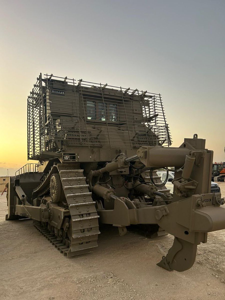 Thomas Keith (@iwasnevrhere_) on Twitter photo American-made Caterpillar D9 bulldozers, shipped directly by Washington, have now entered Gaza with the 36th Division under Operation Gideon 2.
This is the face of U.S. complicity: sending heavy machinery to flatten homes, mosques, and entire streets. 
Behind every collapse of American-made Caterpillar D9 bulldozers, shipped directly by Washington, have now entered Gaza with the 36th Division under Operation Gideon 2.
This is the face of U.S. complicity: sending heavy machinery to flatten homes, mosques, and entire streets. 
Behind every collapse of