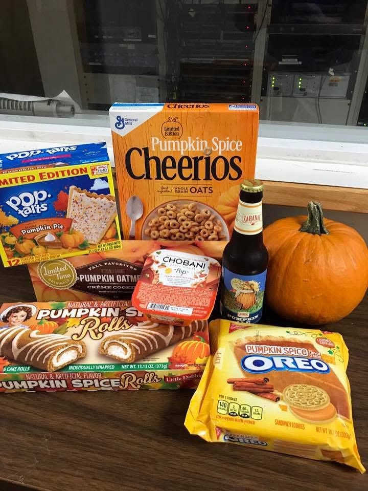 85 degrees today.  Got the Fall flavors ready.   😆🎃