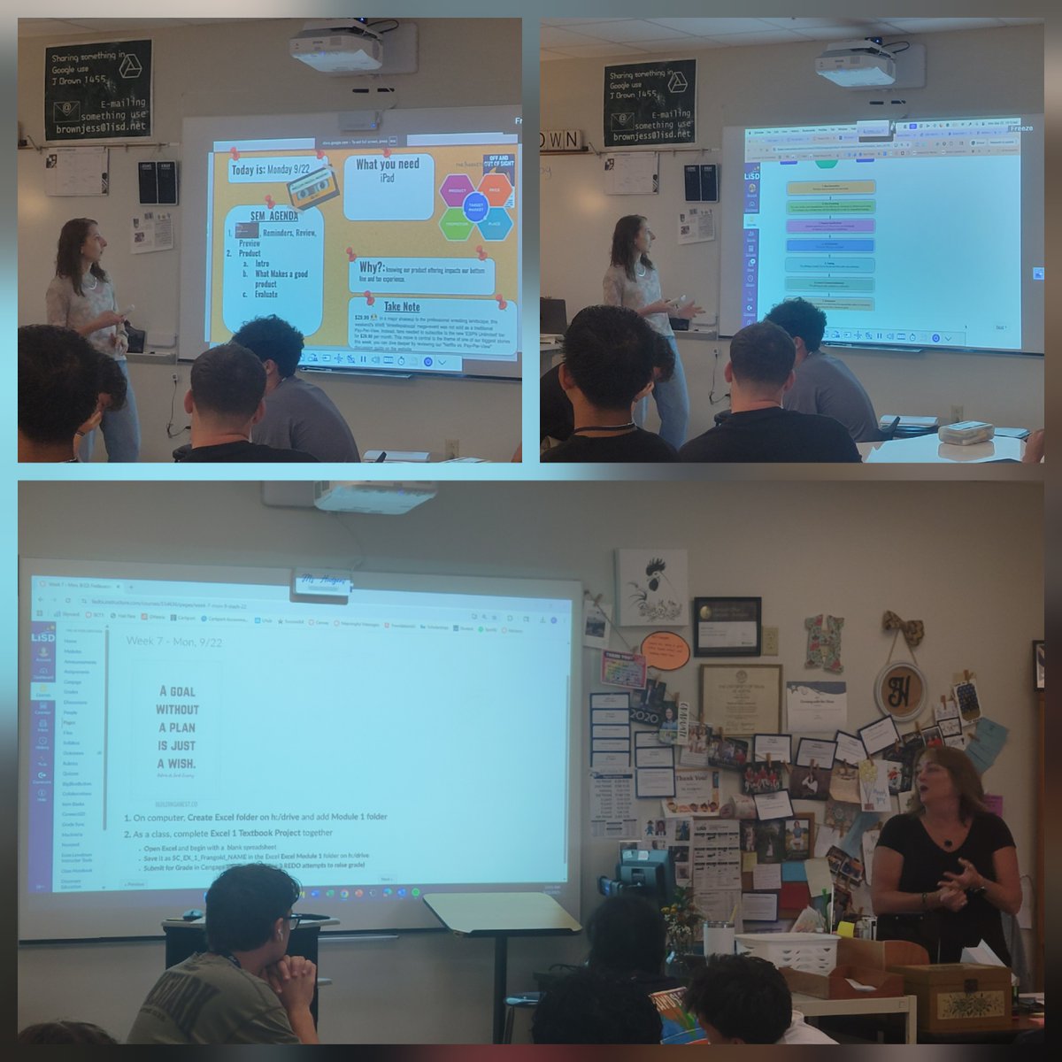 MerriamWyne's tweet photo. Student owned & future focused learning today @FlowerMoundHS CTE classrooms.
✅ Coding smart w/ nested loops
✅ Excel formulas that simplify data
✅ Digital Media w/ pro-level editing tools
✅ Real-world product development challenges
#academicownership #academicclarity https://t.co/Tv9wxH1mrS