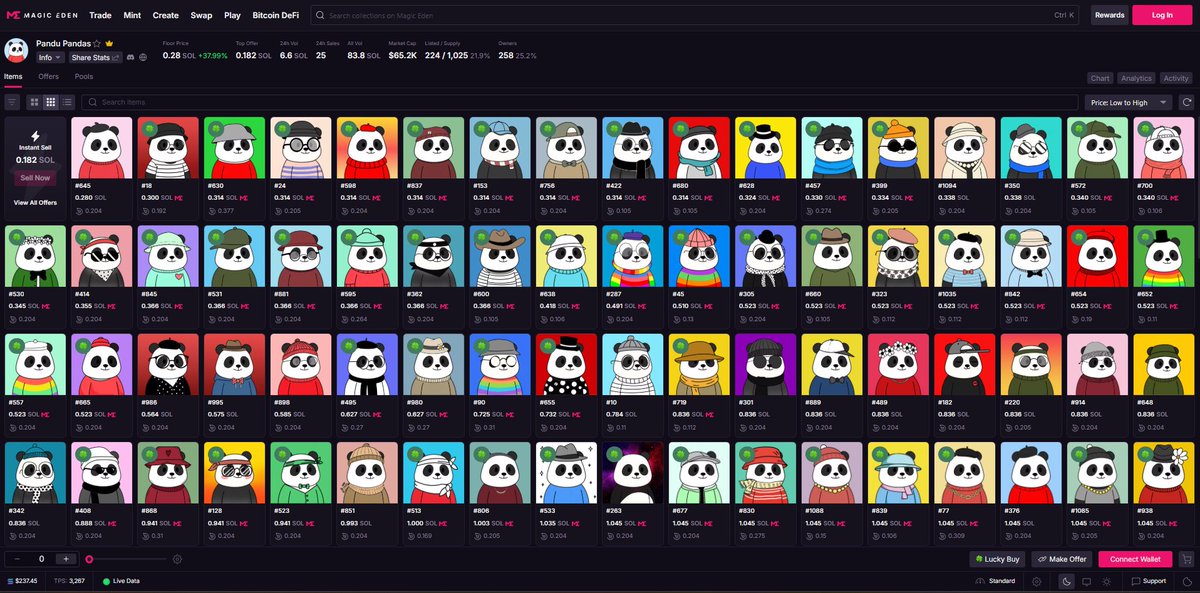Pandupandas's tweet image. ☘️ GIVEAWAY ALERT ☘️   

Win a FREE NFT mint from $PANDU!  

How to Enter:

🐼 Set a Pandu Profile Picture on X
🐼 Create a post including the provided image, $PANDU and #Solana
🐼 Share the post link in the comments below 👇👇

⏰️ Duration: 36h