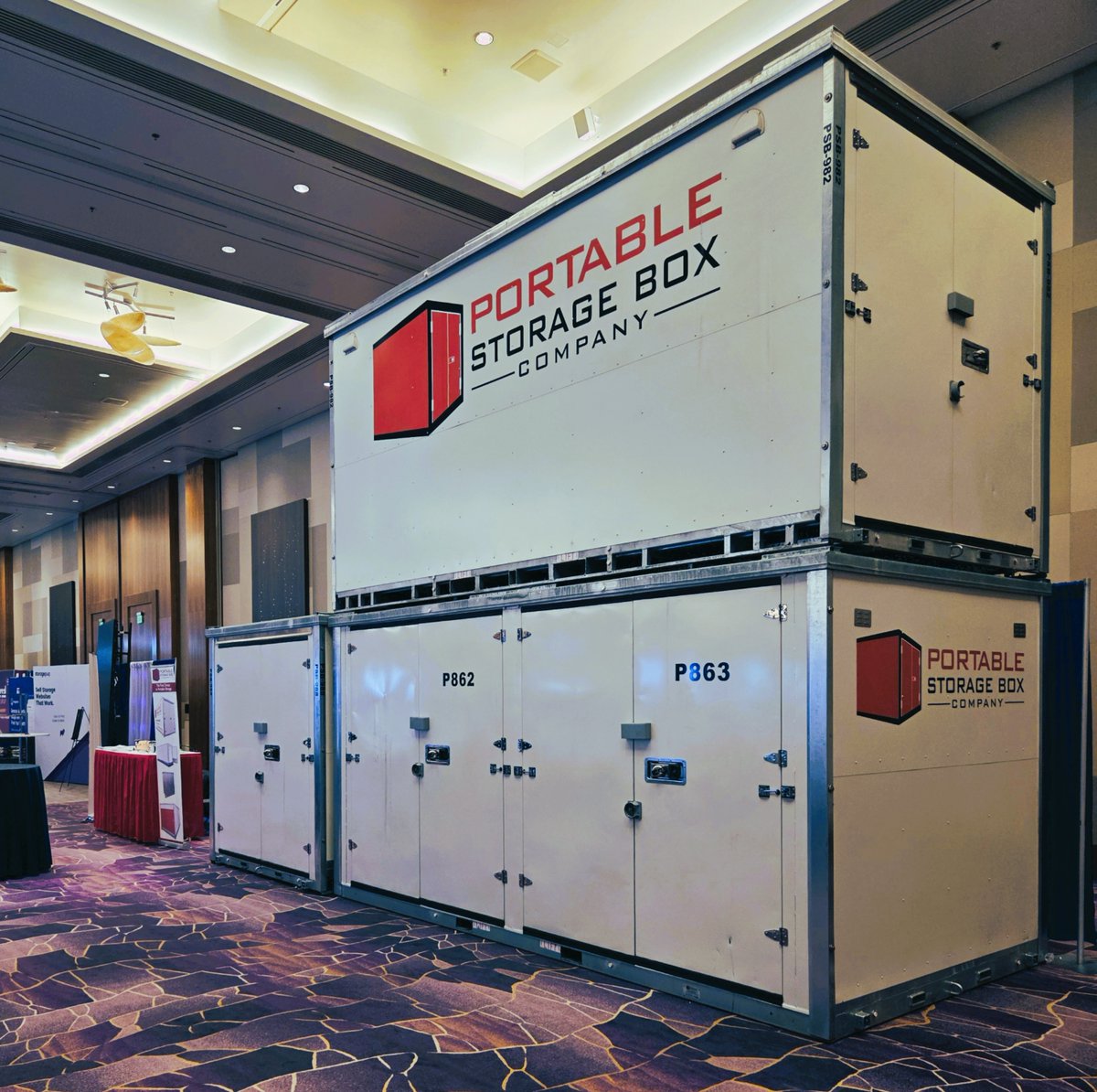 portablebox's tweet image. Thank you for stopping by our booth at SSA&apos;s 50th Anniversary Fall Conference &amp;amp; Trade Show in Las Vegas! We loved getting to chat with you about our portable storage containers. Interested? Learn more at portablestoragebox.com
