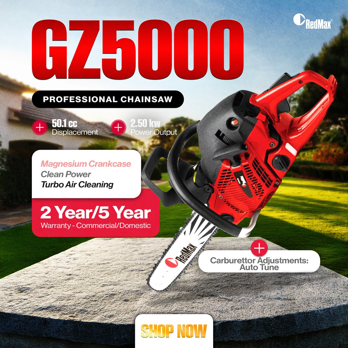 My_Lawn_Mower's tweet image. 💪 More power, less fuel. That's a win for your bottom line. 💯 The #RedMax #GZ5000 features a Strato-Charged® engine, providing incredible performance while optimizing fuel efficiency. 

Work longer, refuel less, and keep more money in your pocket. 🔥 Visit 🔗