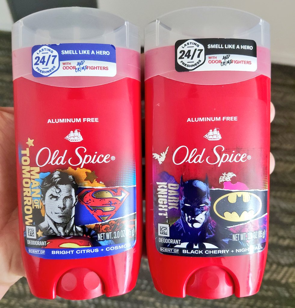 misztal_bartek's tweet image. World Finest Old Spice #oldspice #Batman #Superman