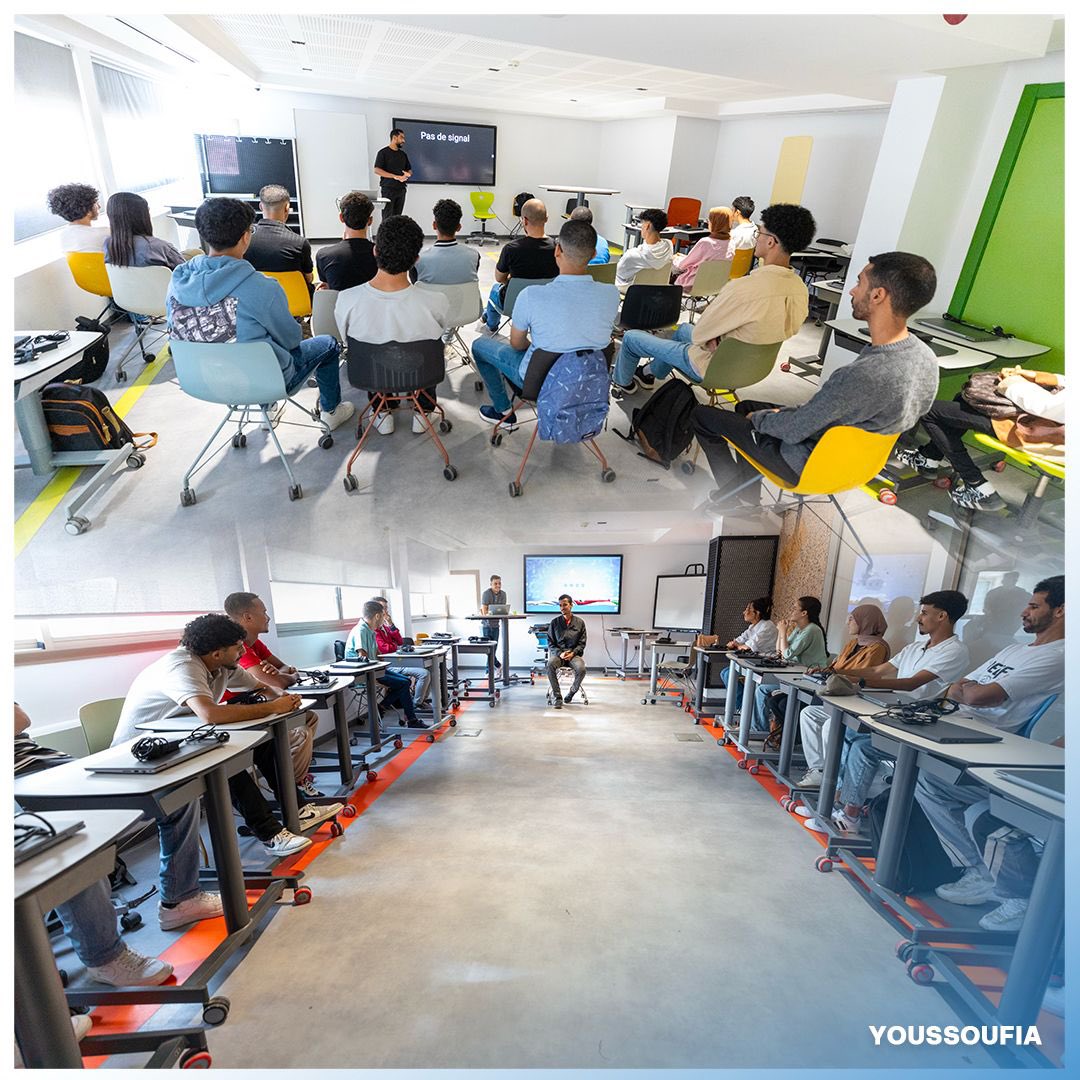 YouCode18's tweet image. Youssoufia • Safi 💙
The second SAS group has officially kicked off 🎉

New faces, new energy, and big dreams ready to grow 💻✨

Welcome to the YouCode family — the future is yours to build 💪🔥

#YouCode #SAS #NewChapter #Youssoufia #Safi