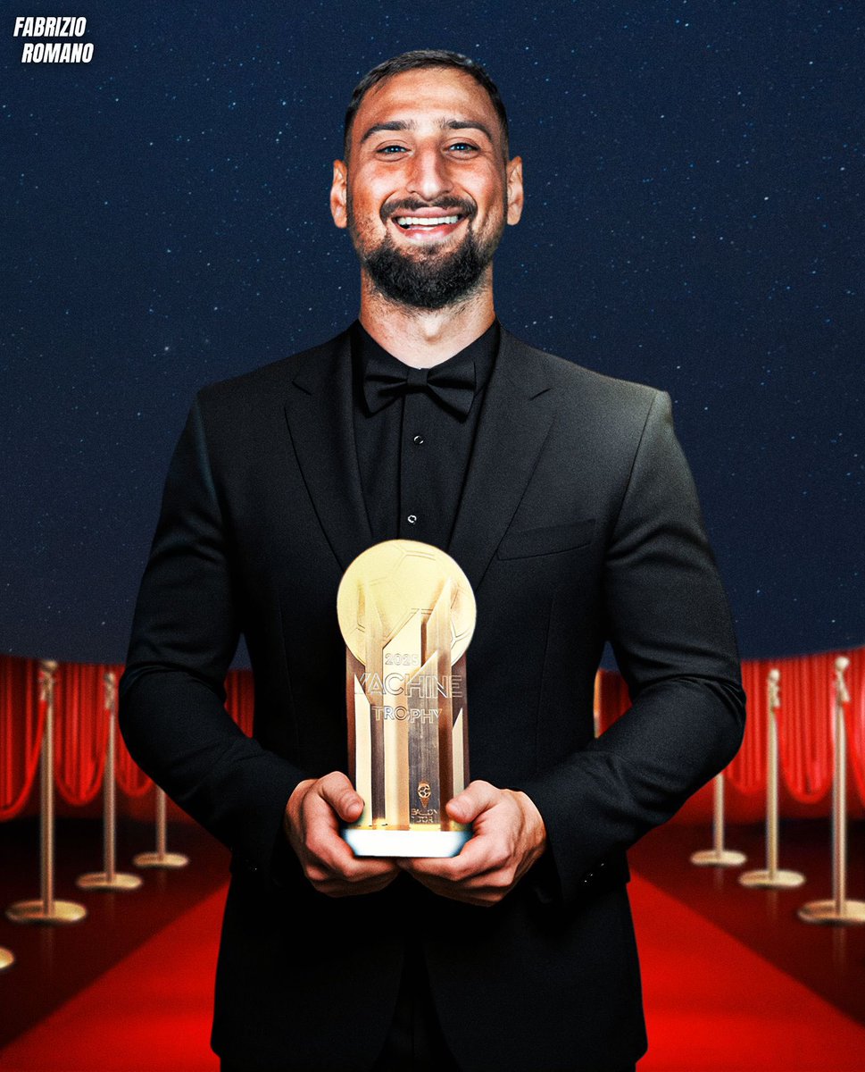 Ism2flow's tweet image. 🚨🏅 OFFICIAL: Gigio Donnarumma wins Best Goalkeeper Award at the Ballon d’Or!