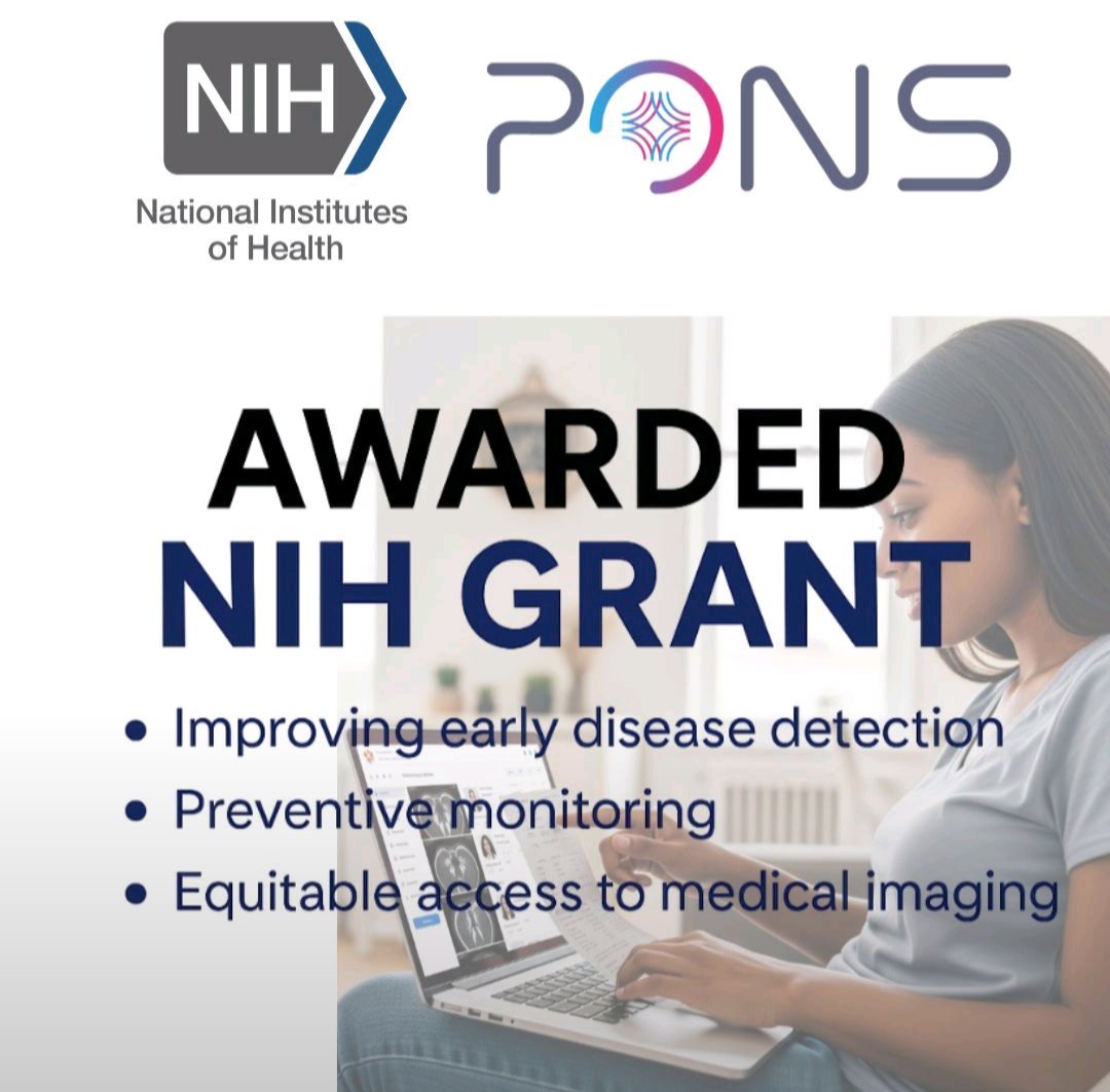 We are proud to announce our NIH funding for optimising access to medical imaging #radiology #UN2025 #UN #Trending #BREAKING #MondayMotivation